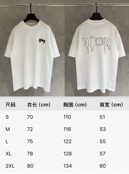 Dior Patchwork Embroidered Heavyweight T-Shirt