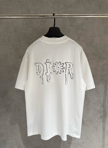 Dior Patchwork Embroidered Heavyweight T-Shirt