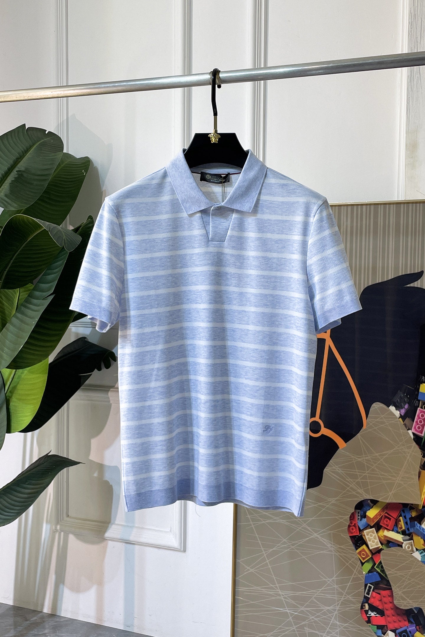 Loro Piana Mercerized Cotton Polo Shirt – Spring/Summer Collection – 2026SS