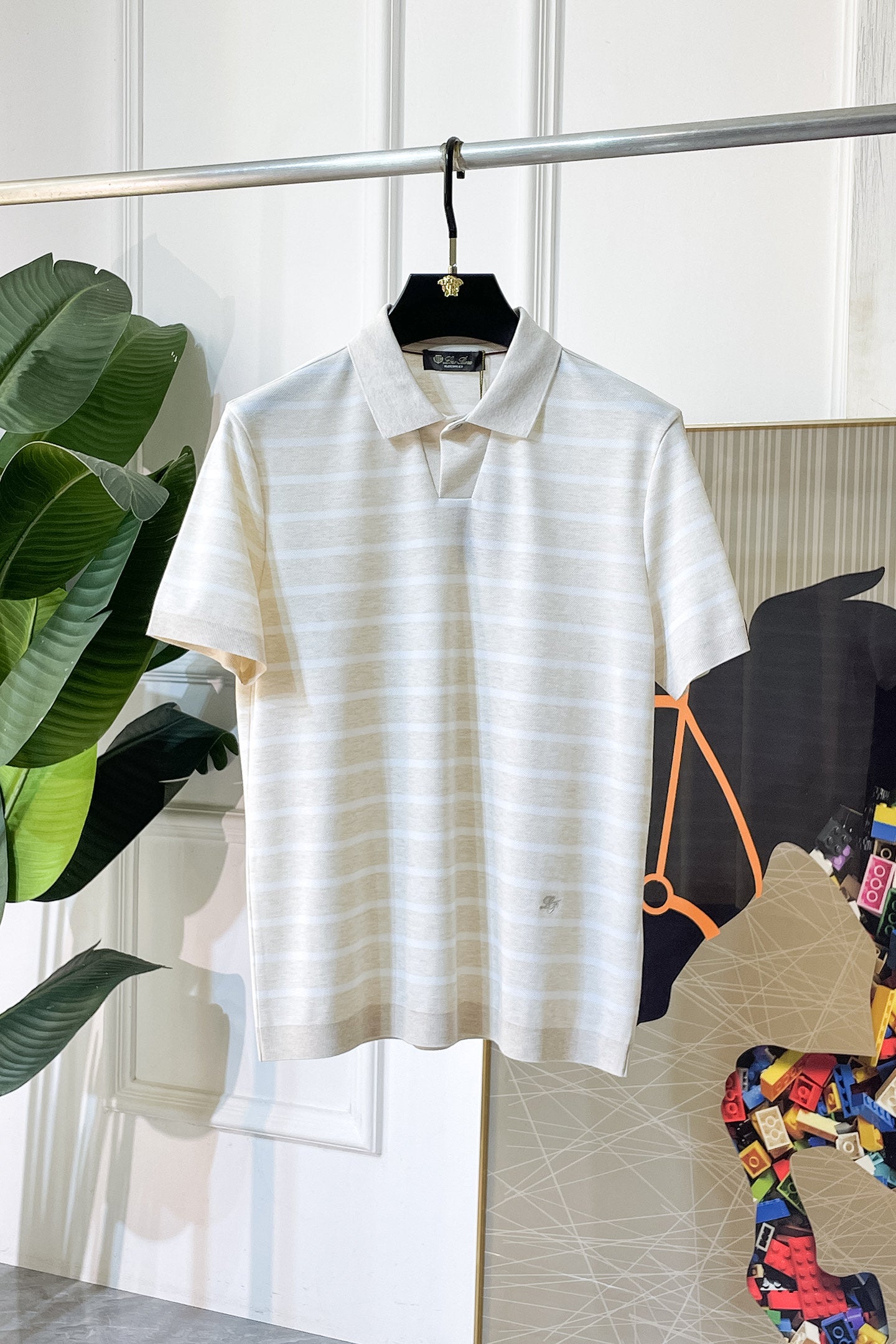 Loro Piana Mercerized Cotton Polo Shirt – Spring/Summer Collection – 2026SS