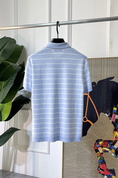 Loro Piana Mercerized Cotton Polo Shirt – Spring/Summer Collection – 2026SS