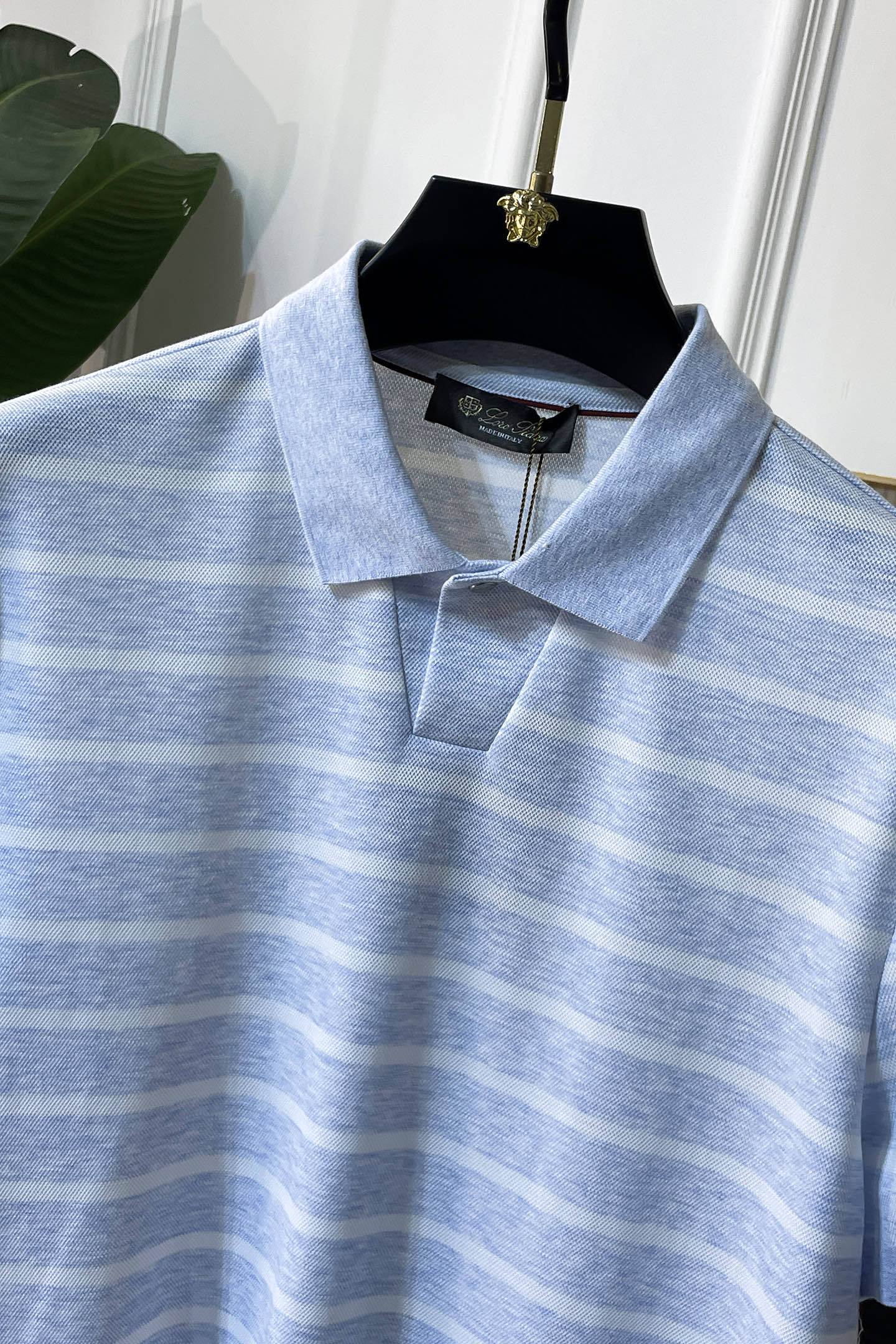 Loro Piana Mercerized Cotton Polo Shirt – Spring/Summer Collection – 2026SS