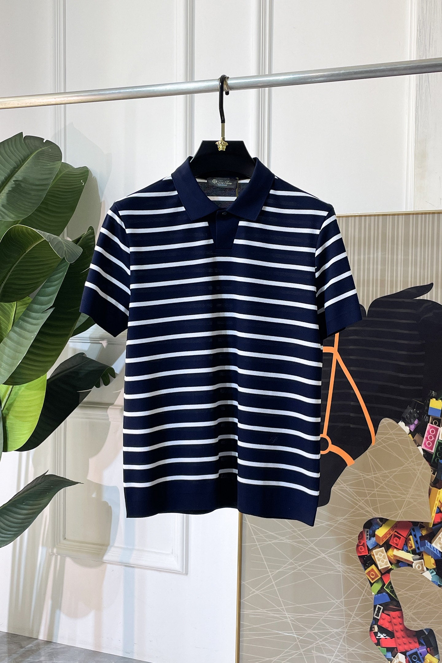 Loro Piana Mercerized Cotton Polo Shirt – Spring/Summer Collection – 2026SS