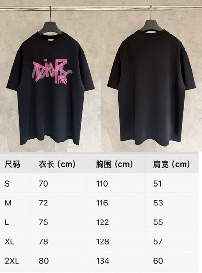 Dior Patchwork Embroidered Heavyweight T-Shirt
