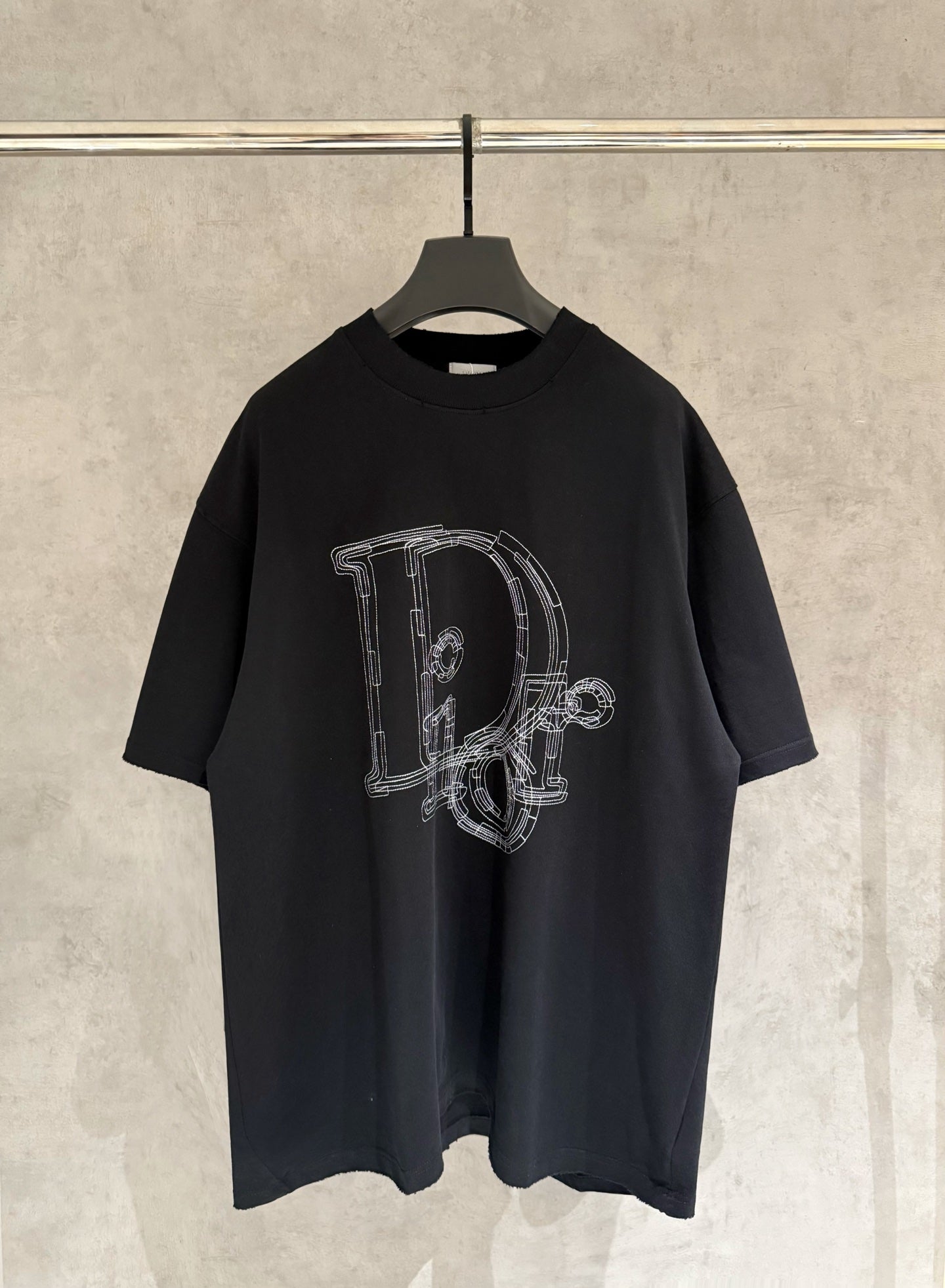 Dior Patchwork Embroidered T-Shirt – 2025 Collection