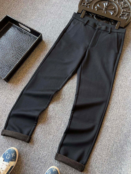 Dior Textured Cotton Casual Trousers
