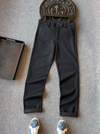 Dior Textured Cotton Casual Trousers