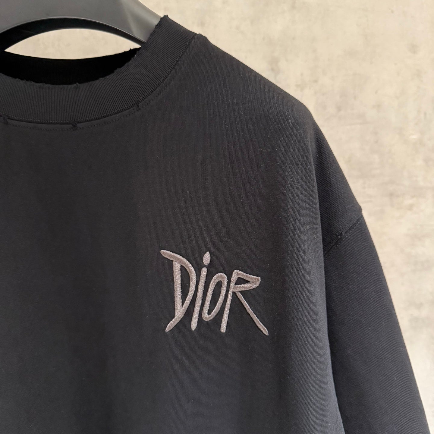 Dior Patch Embroidery Heavyweight T-Shirt