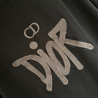 Dior Patch Embroidery Heavyweight T-Shirt