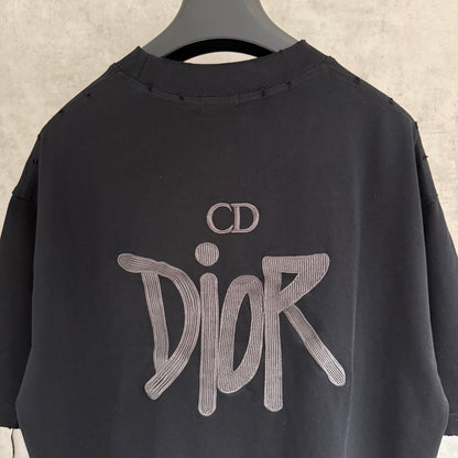 Dior Patch Embroidery Heavyweight T-Shirt