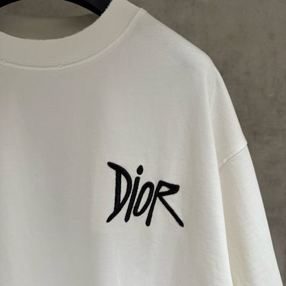 Dior Patch Embroidery Heavyweight T-Shirt