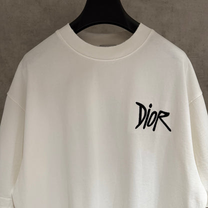Dior Patch Embroidery Heavyweight T-Shirt