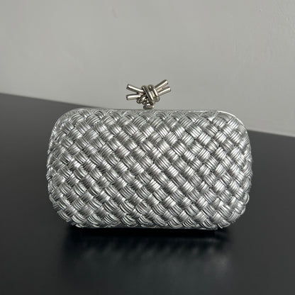 Bottega Veneta Knot Evening Clutch Bag