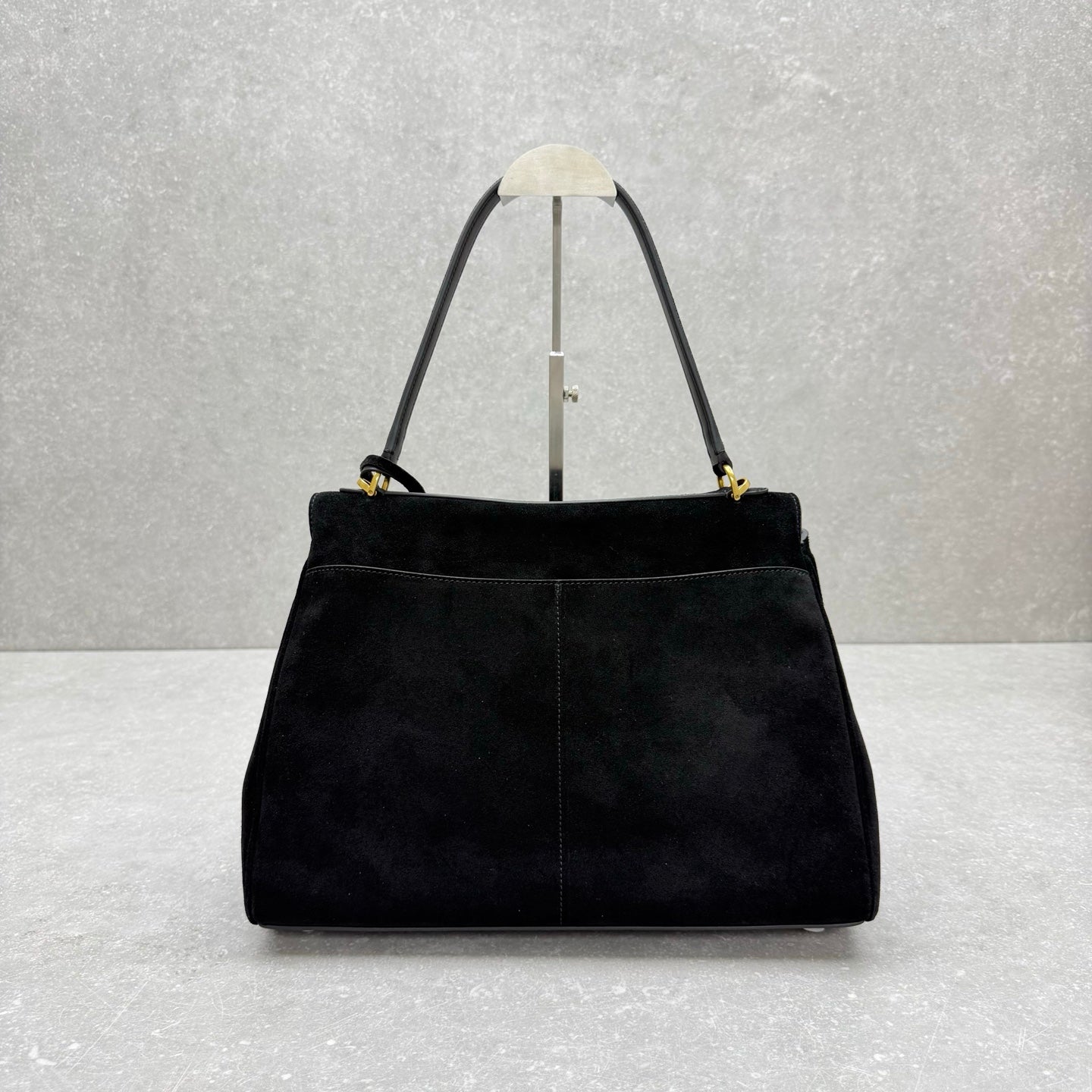 Balenciaga Rodeo Suede Medium Handbag