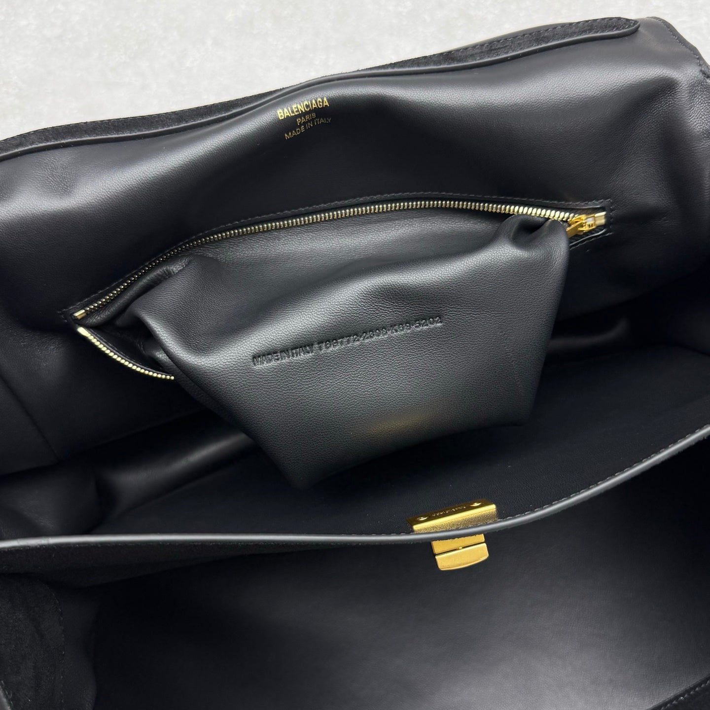 Balenciaga Rodeo Suede Medium Handbag