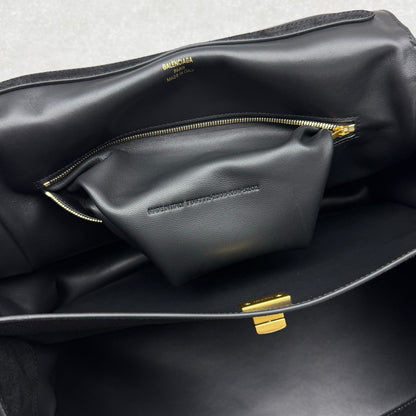Balenciaga Rodeo Suede Medium Handbag
