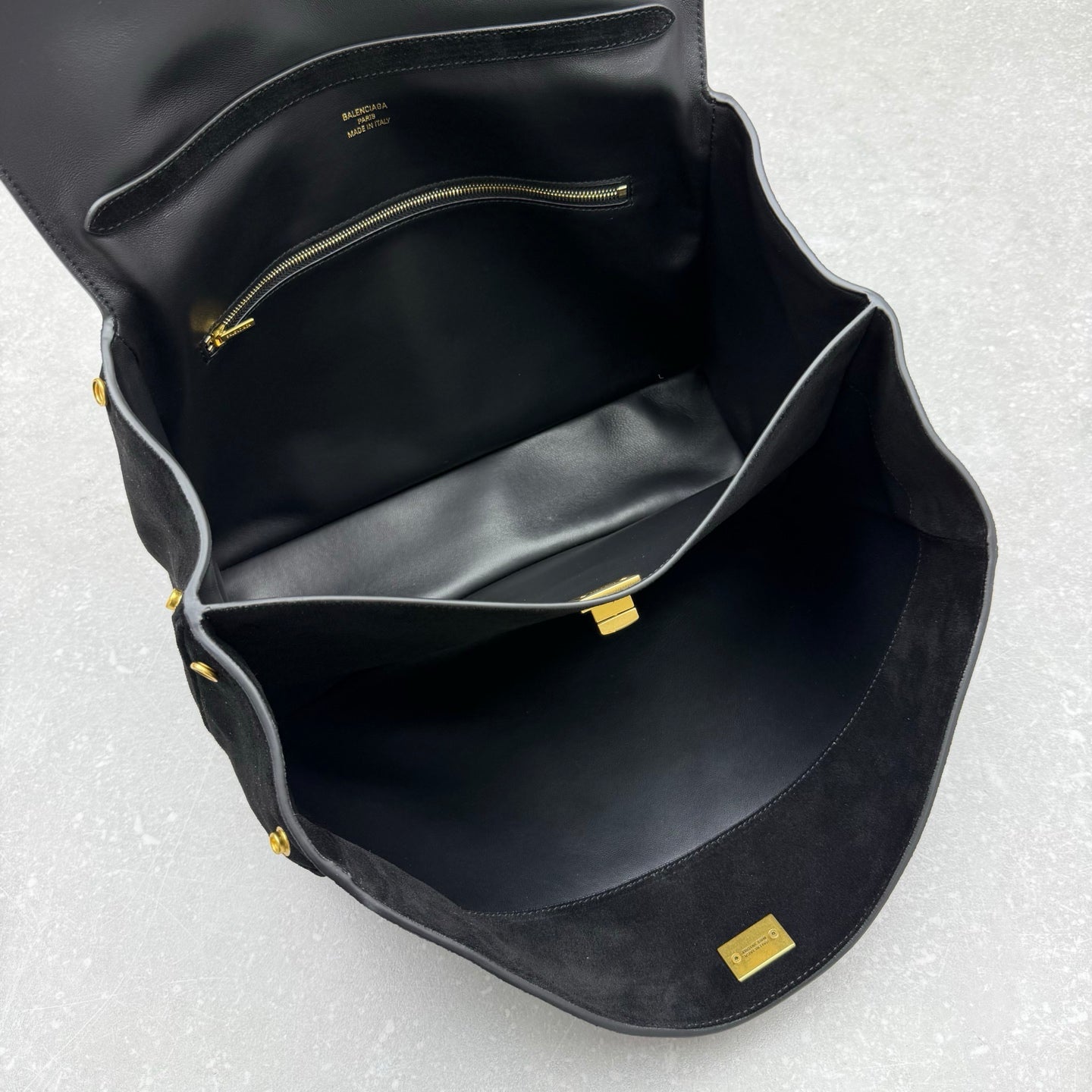 Balenciaga Rodeo Suede Medium Handbag