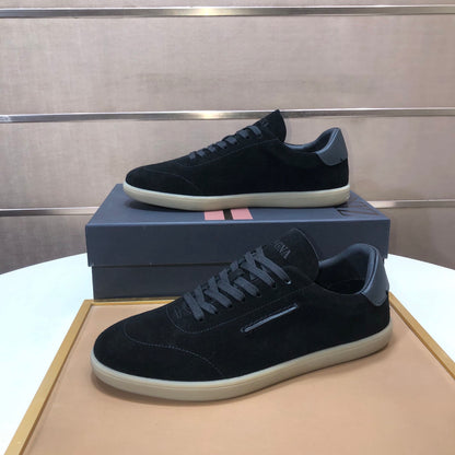 Zegna 232 Suede Sneakers