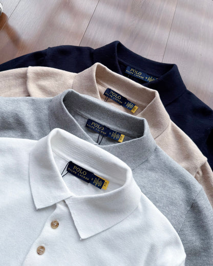 Ralph Lauren Short-Sleeve Knit Polo Shirt – Summer Collection