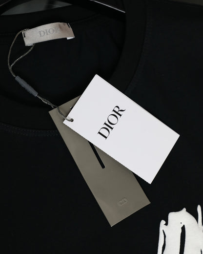 Dior Paper Plane Graffiti T-Shirt – 2026 Early Spring Collection
