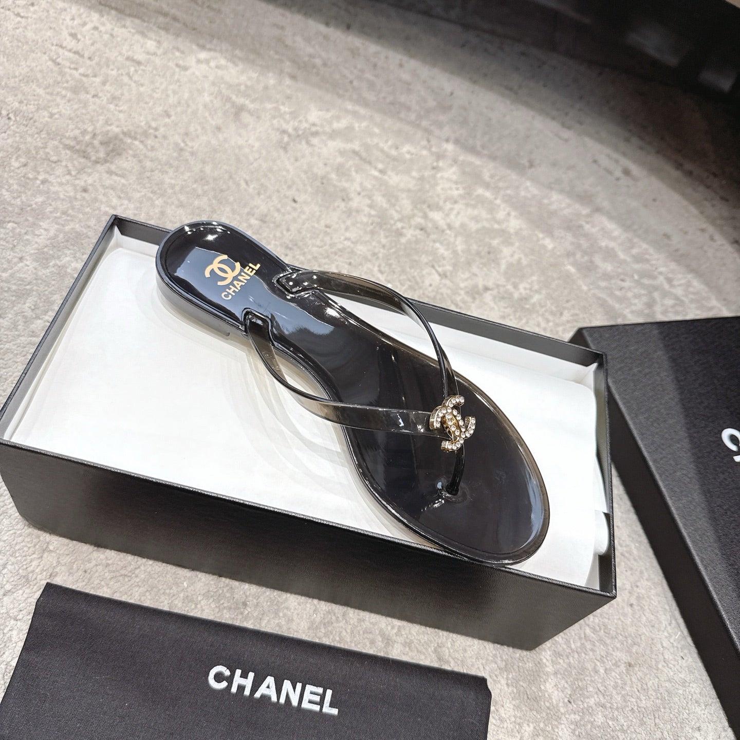 Chanel Double C Thong Sandals – 26P Collection