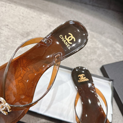 Chanel Double C Thong Sandals – 26P Collection