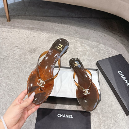 Chanel Double C Thong Sandals – 26P Collection