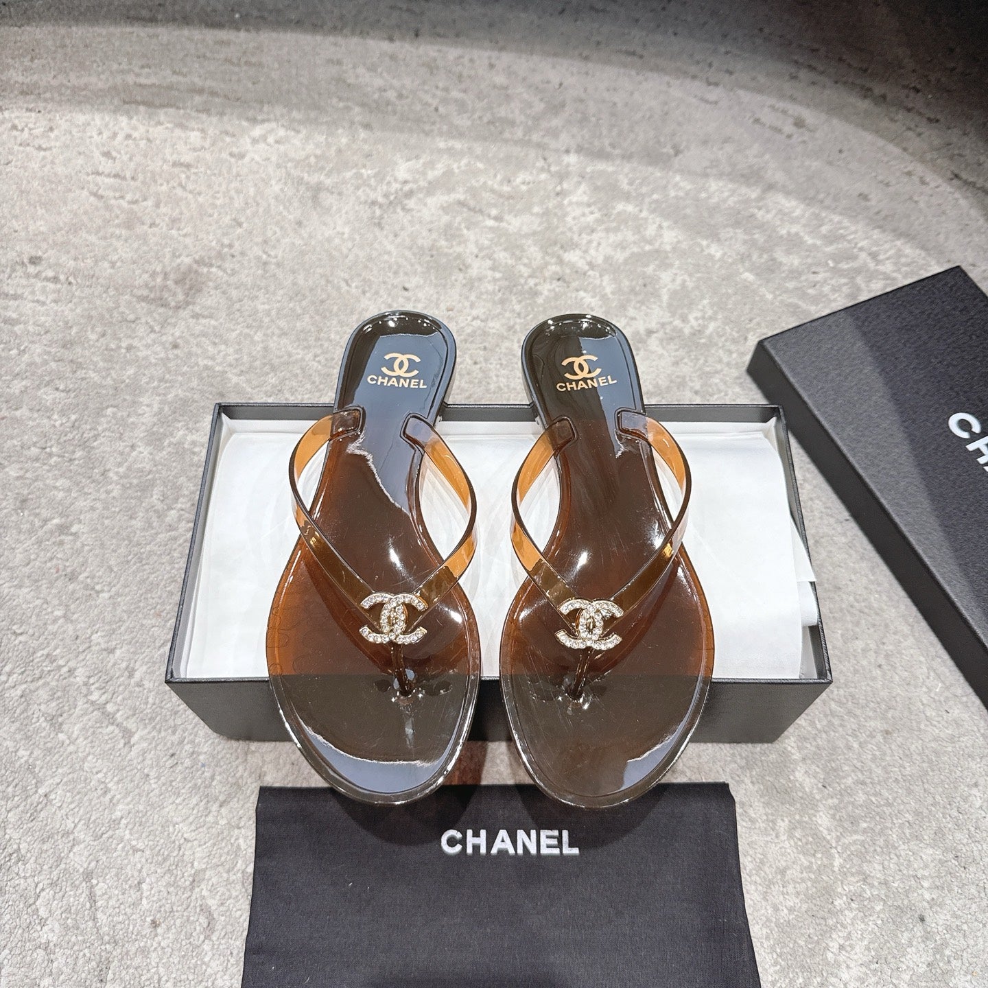 Chanel Double C Thong Sandals – 26P Collection