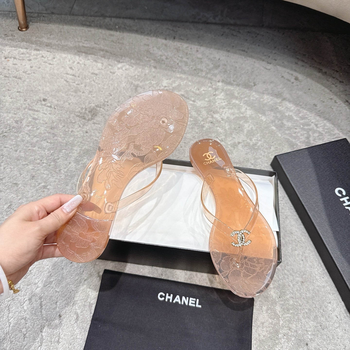 Chanel Double C Thong Sandals – 26P Collection