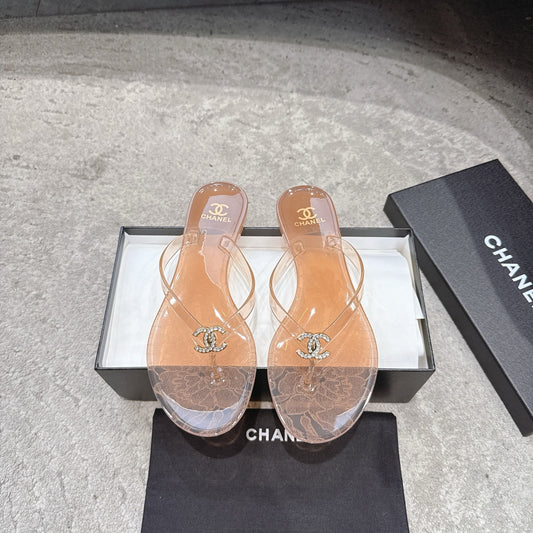 Chanel Double C Thong Sandals – 26P Collection
