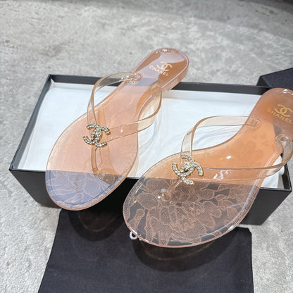 Chanel Double C Thong Sandals – 26P Collection