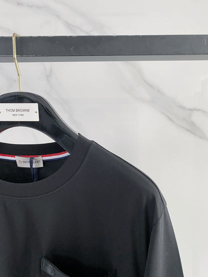 Moncler Logo Mercerized Cotton T-Shirt – 2026SS