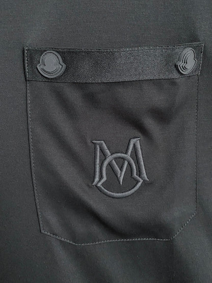 Moncler Logo Mercerized Cotton T-Shirt – 2026SS