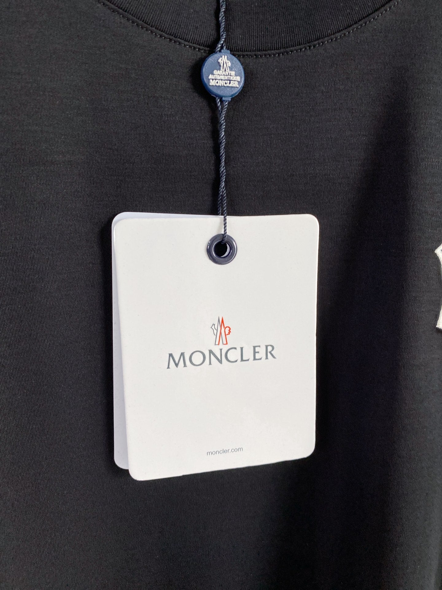 Moncler Logo Mercerized Cotton T-Shirt – 2026SS