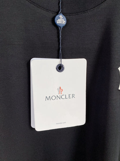 Moncler Logo Mercerized Cotton T-Shirt – 2026SS