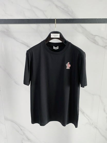 Moncler Logo Mercerized Cotton T-Shirt – 2026SS