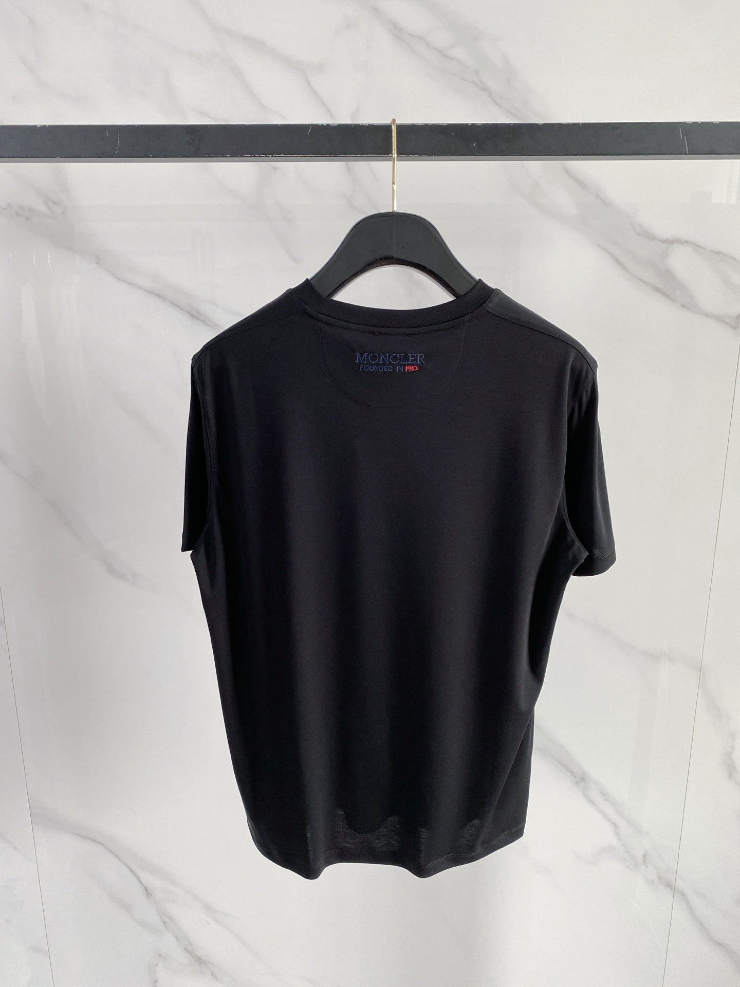 Moncler Logo Mercerized Cotton T-Shirt – 2026SS