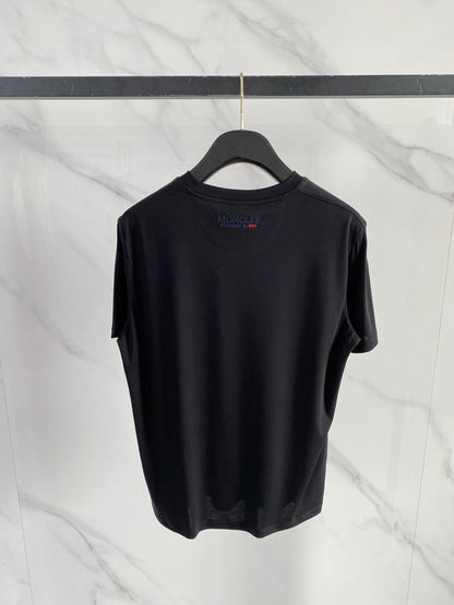 Moncler Logo Mercerized Cotton T-Shirt – 2026SS
