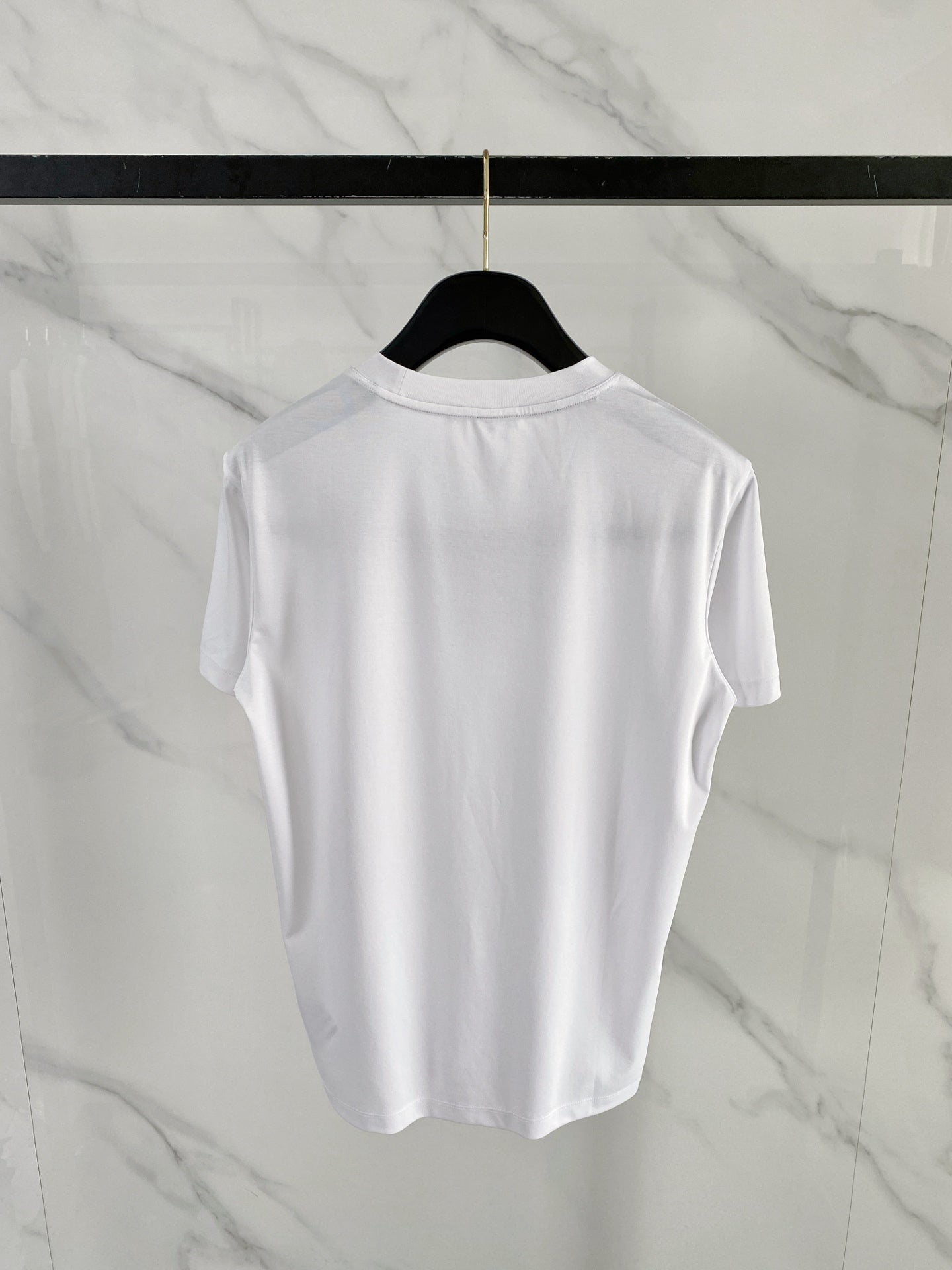 Prada Logo Mercerized Cotton T-Shirt – 2026SS