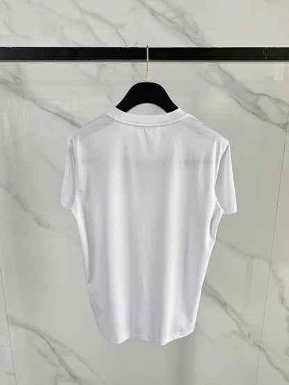 Prada Logo Mercerized Cotton T-Shirt – 2026SS