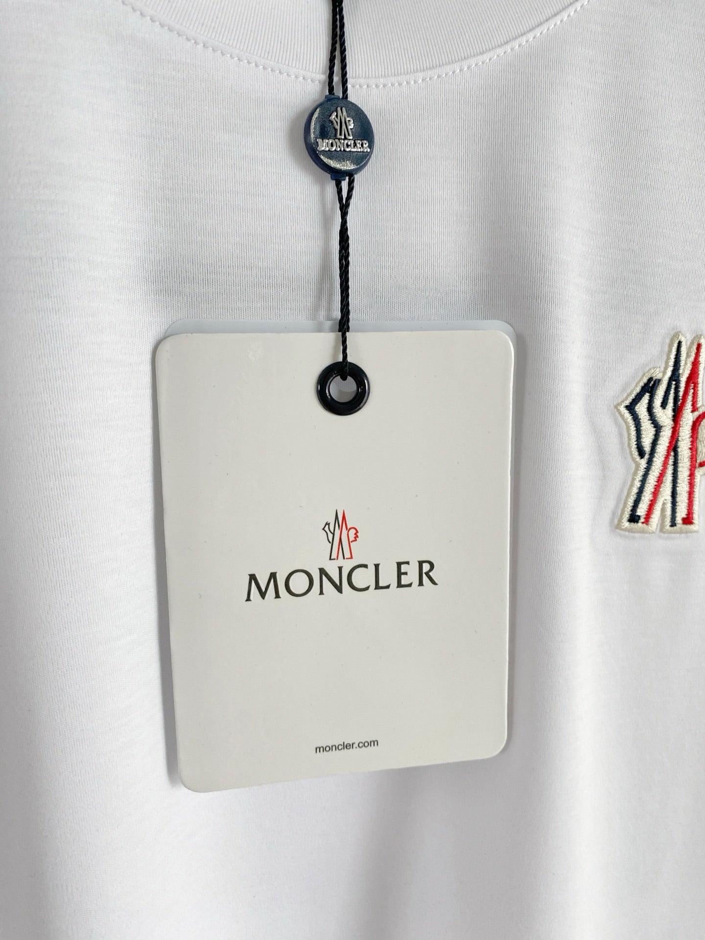 Moncler Logo Mercerized Cotton T-Shirt – 2026SS
