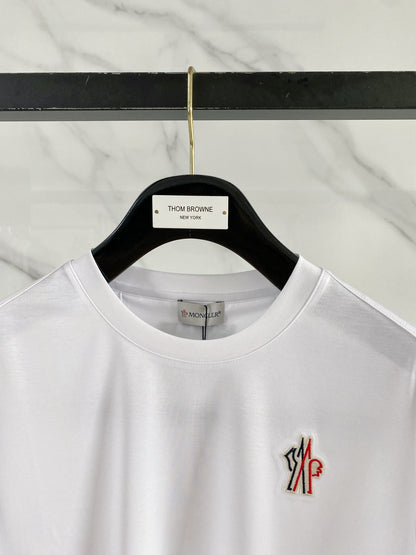 Moncler Logo Mercerized Cotton T-Shirt – 2026SS