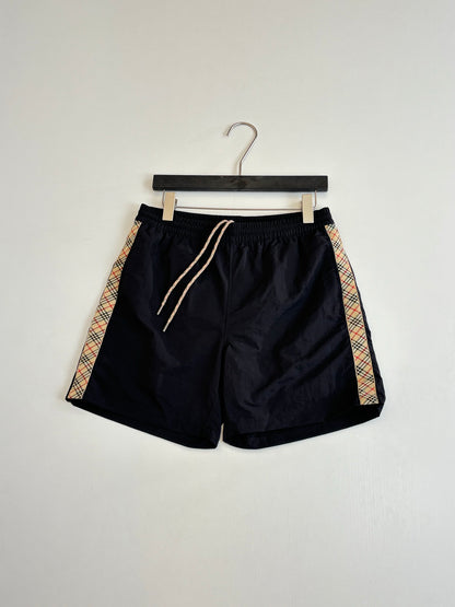 Burberry Nylon Side Check Drawstring Shorts
