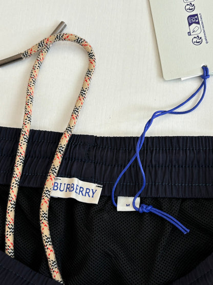 Burberry Nylon Side Check Drawstring Shorts