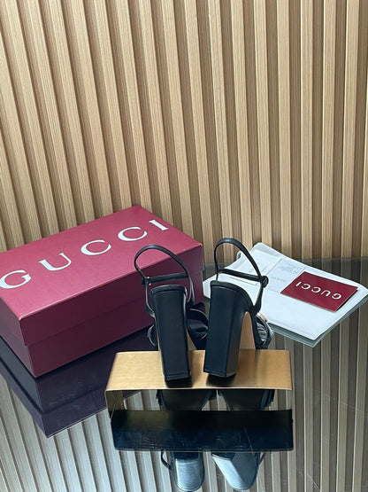 Gucci Double G Buckle Platform Sandals – Summer Collection – 2026