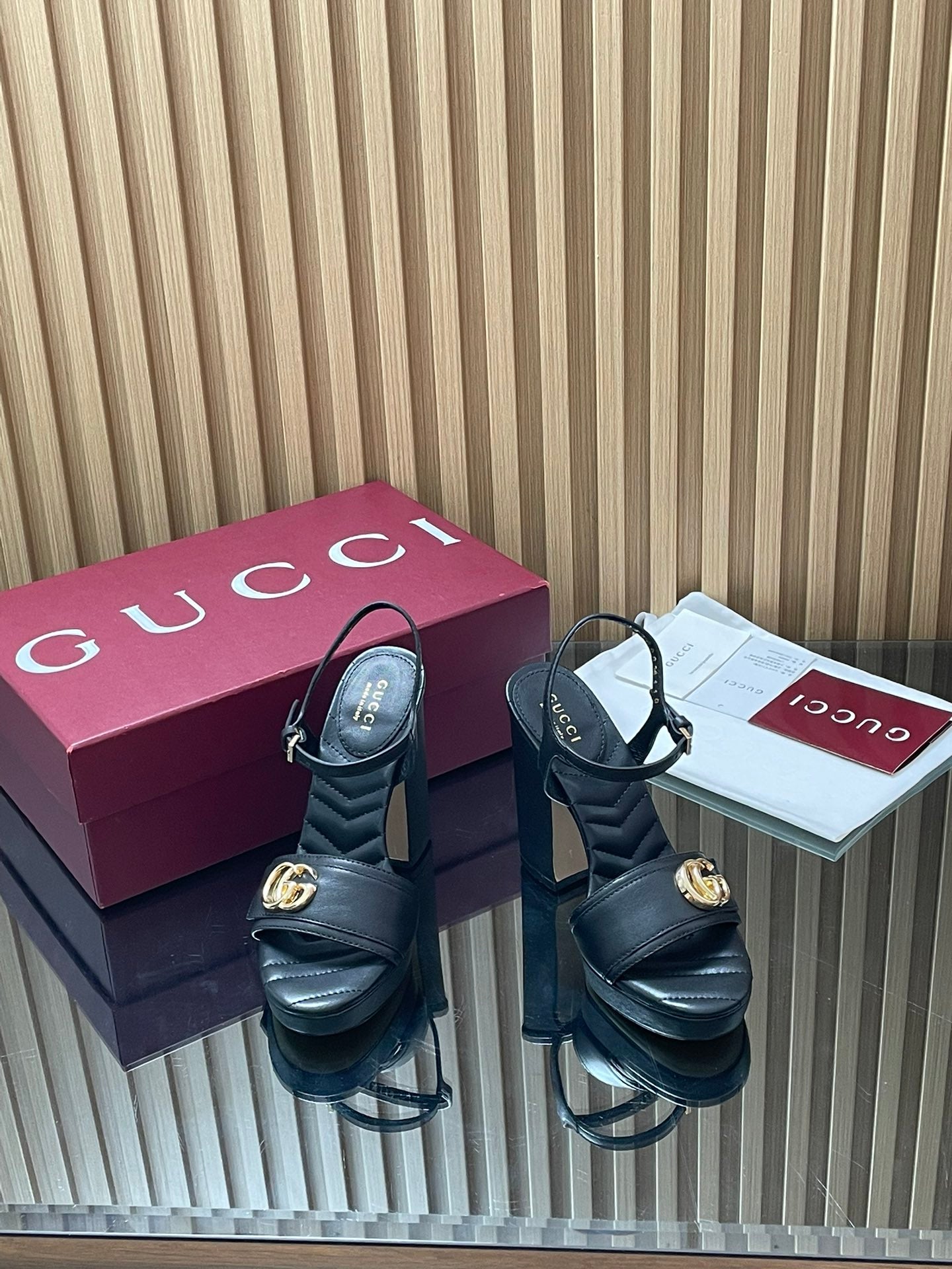 Gucci Double G Buckle Platform Sandals – Summer Collection – 2026