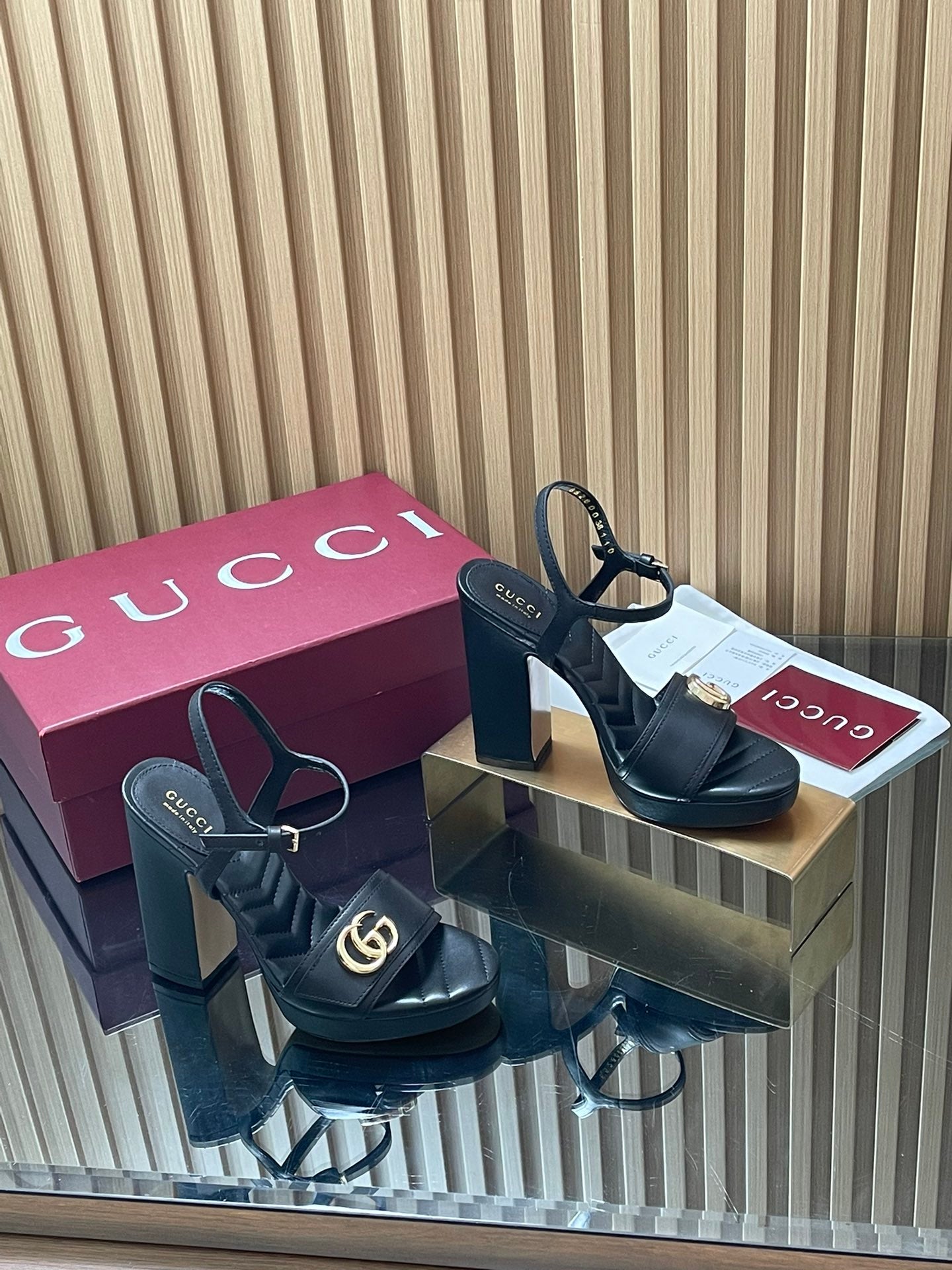 Gucci Double G Buckle Platform Sandals – Summer Collection – 2026