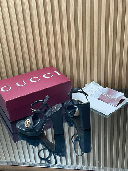 Gucci Double G Buckle Platform Sandals – Summer Collection – 2026