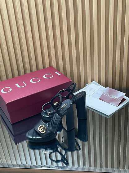 Gucci Double G Buckle Platform Sandals – Summer Collection – 2026