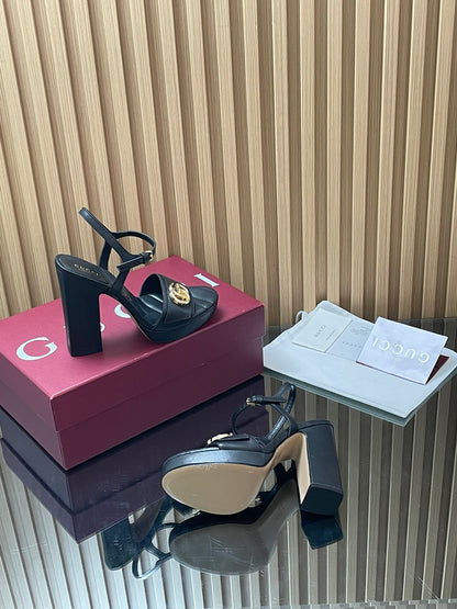 Gucci Double G Buckle Platform Sandals – Summer Collection – 2026
